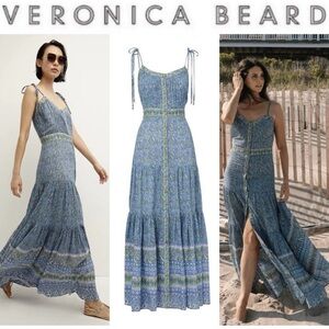 Veronica Beard Windansea Paisley Maxi Dress